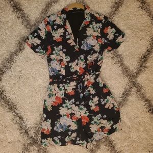 A & F Floral Romper